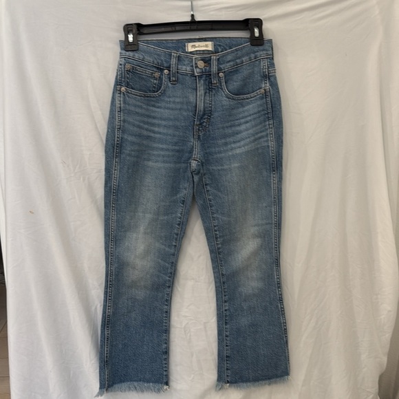 Madewell Cali Demi Boot Cut Jeans 24 P - Picture 6 of 10
